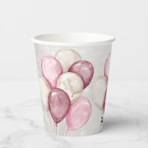 Couleur d'eau rose Ballons Party