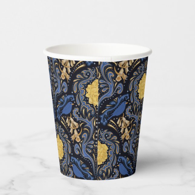 Gobelets En Papier Coupe Blur Bird Paper (Droite)