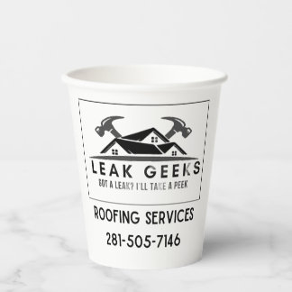Gobelets En Papier Coupe de boisson personnalisable - Ajouter un logo