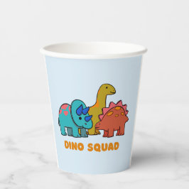 Gobelets En Papier Coupe de papier Dino