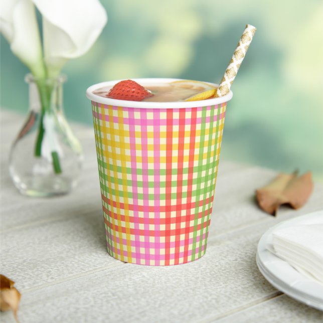 Gobelets En Papier Coupe de papier JUICY STRIPE (Insitu)