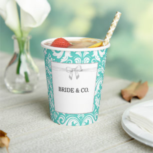Gobelets En Papier Coupe du Parti Bride & Co.