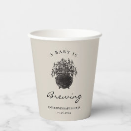 Gobelets En Papier Coupe éffrayante de papier Baby shower