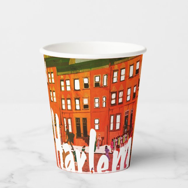 Gobelets En Papier Coupe Harlem vintage (Recto)