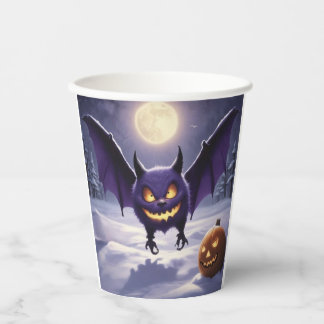 Gobelets En Papier Coupe lune de chauve-souris Jack