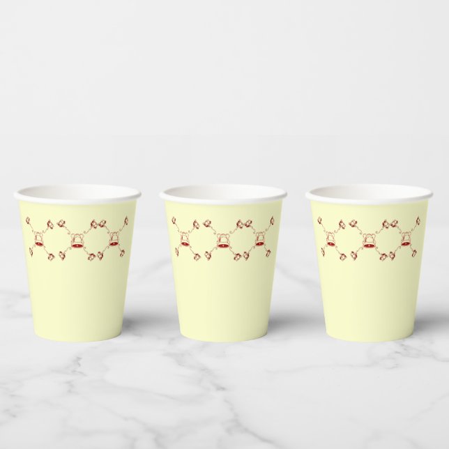 Gobelets En Papier Coupe papier - cloches (Multi)