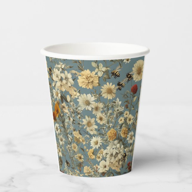Gobelets En Papier Coupe papier de 8 oz (Recto)