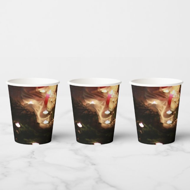 Gobelets En Papier Coupe Rituel à la bougie - Personnalisable (Multi)