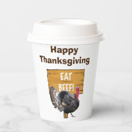Gobelets En Papier Coupe Thankesgiving Paper