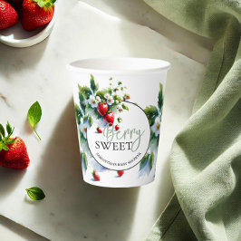 Gobelets En Papier Coupes de papier à fraise personnalisées pour Baby