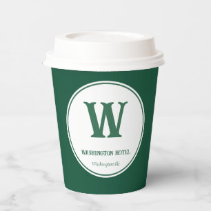 Gobelets En Papier Coupes de papier café d'affaires personnalisées