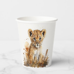 Gobelets En Papier Coupes de papier de fin d'année Lion King