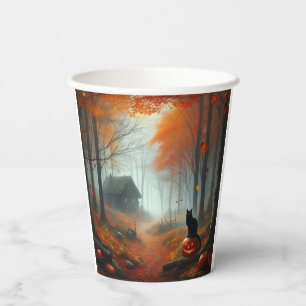 Gobelets En Papier Coupes de papier Halloween/Automne/Automne/citroui