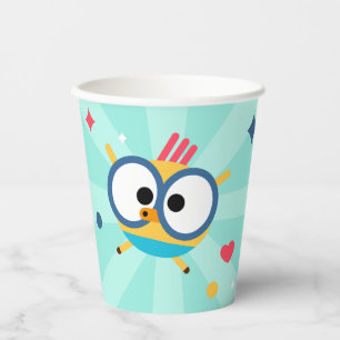 Gobelets En Papier Coupes de papier Lingokids Party avec Billy