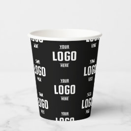 Gobelets En Papier Coupes de papier personnalisées en logo profession