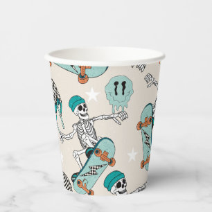 Gobelets En Papier Coupes de partie de skateboard