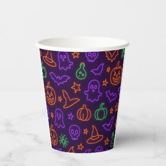 Gobelets En Papier Coupes d'Halloween