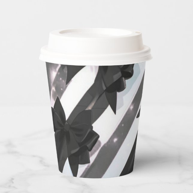 Gobelets En Papier Coupes papillon (Recto)