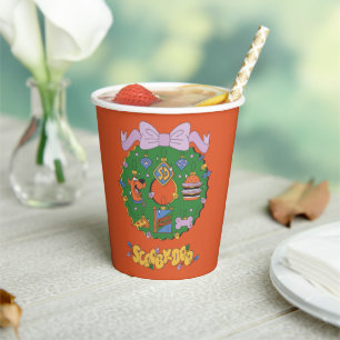 Gobelets En Papier Couronne graphique de snack de vacances Scooby-Doo