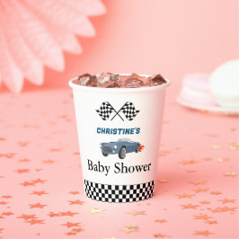 Gobelets En Papier Course de voiture garçon Baby shower