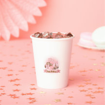 Cowgirl Birthday Paper Cups