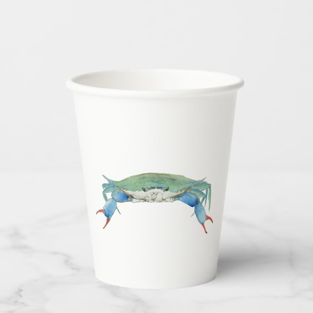 Gobelets En Papier Crabe (Recto)