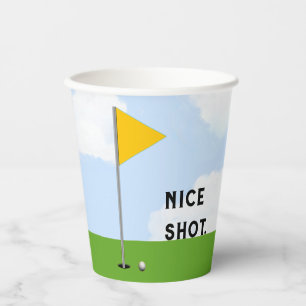 Gobelets En Papier Creative Golf Party