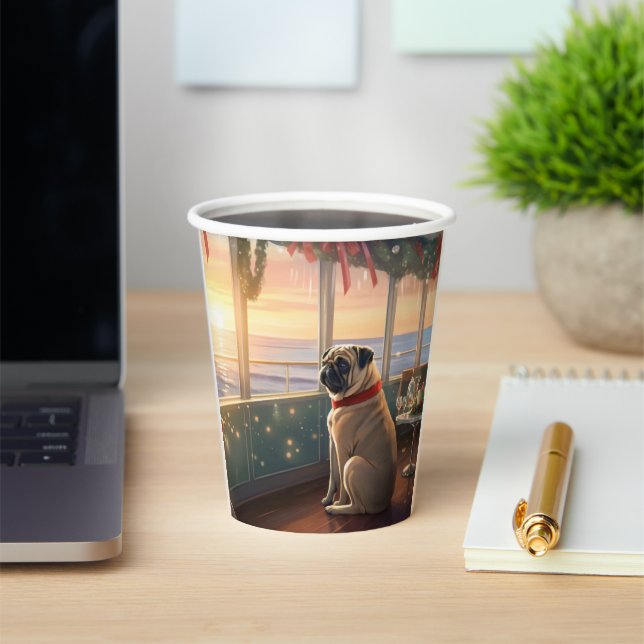 Gobelets En Papier Croisière de Noël carlin : Pawsome Holiday Delft (Insitu)