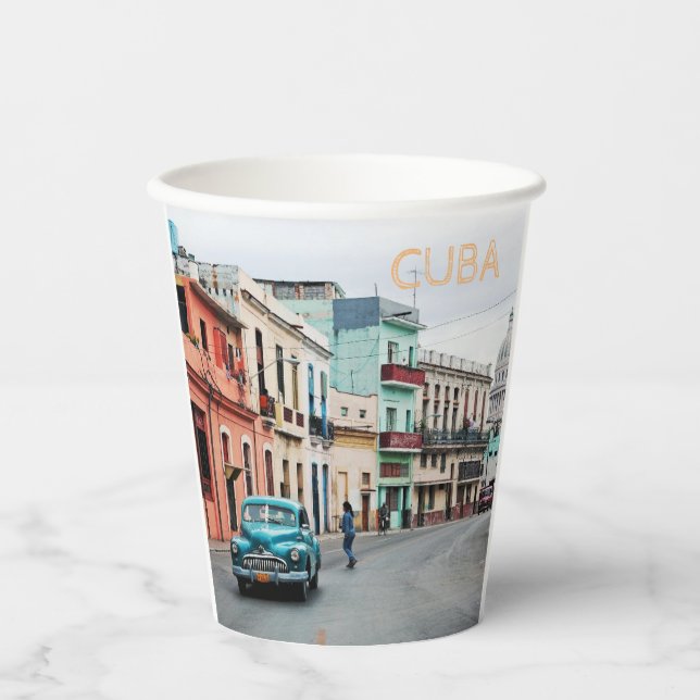 Gobelets En Papier Cuba (Recto)