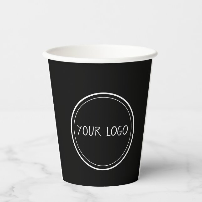 Gobelets En Papier Custom Paper Cups (Recto)