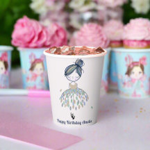 Cute Little Ballerina Princess Anniversaire Fille