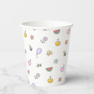 Gobelets En Papier Cute Little Creatures - Anniversaire de enfant