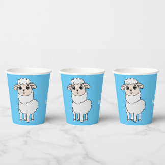 Gobelets En Papier Cute Sheep