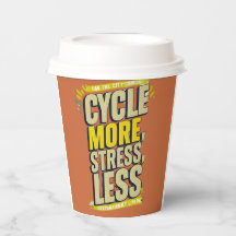 Cycle Plus Stress Moins T-Chemise - Relaxé Convien
