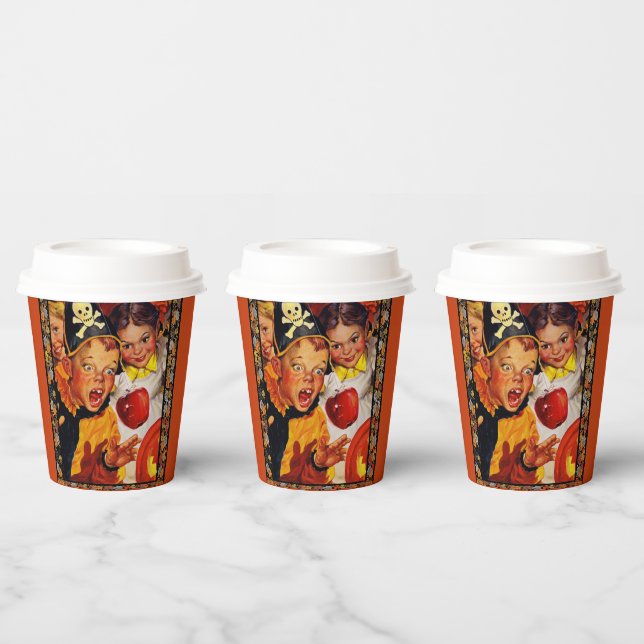 Gobelets En Papier Dangers de la pompe (Multi)