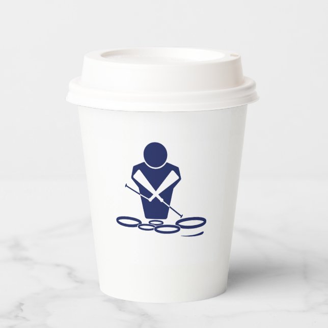 Gobelets En Papier DCI Quads - Je vais avoir les lattes (Recto)