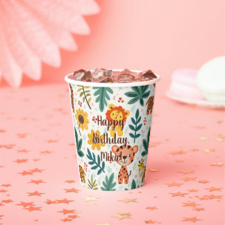 Gobelets En Papier déco d'anniversaire pour enfants