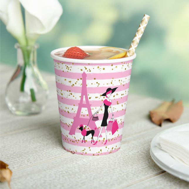 Gobelets En Papier Décorations | Tasse de papier (Insitu)