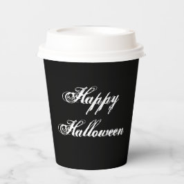 Gobelets En Papier Déplaisant Happy Halloween tasse de papier