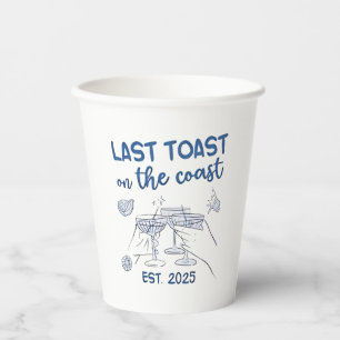 Gobelets En Papier Dernier Toast sur la Côte Est 2025