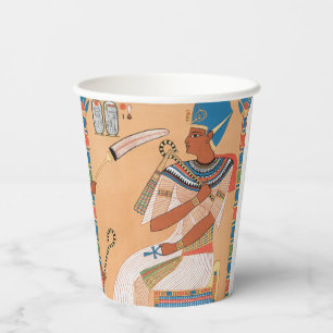 Gobelets En Papier Design royal égyptien