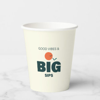 Gobelets En Papier Dîner de Thanksgiving/Friendsgiving Papercups