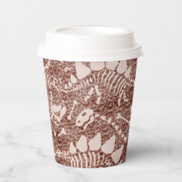 Gobelets En Papier Dino Dig brown