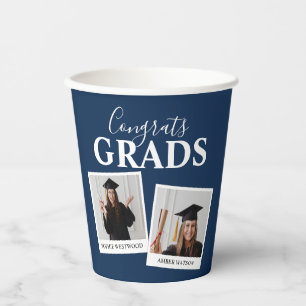 Gobelets En Papier Diplôme conjoint   2 tasses de papier photo