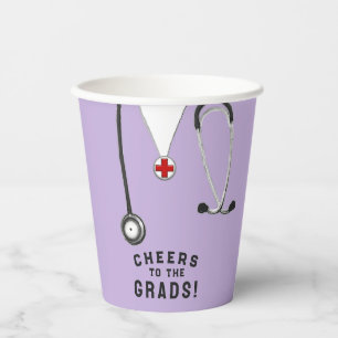 Gobelets En Papier Diplômé de la faculté de médecine