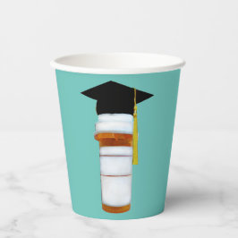 Gobelets En Papier Diplôme d'une école de pharmacie