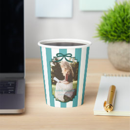 Gobelets En Papier Diplôme Vert Turquoise