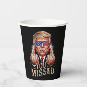 Gobelets En Papier Donald Trump - L'élection américaine vous a manqué