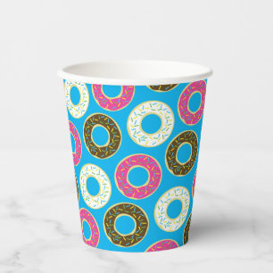 Gobelets En Papier Donut Kid's Birthday Party mite