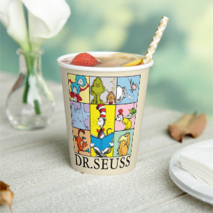 Gobelets En Papier Dr. Seuss Histoires Graphiques
